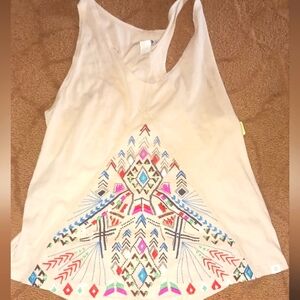 ELEMENT BOUTIQUE LADIES WOMENS MEDIUM MED M EMBROIDERED BOHEMIAN TANK TOP $58